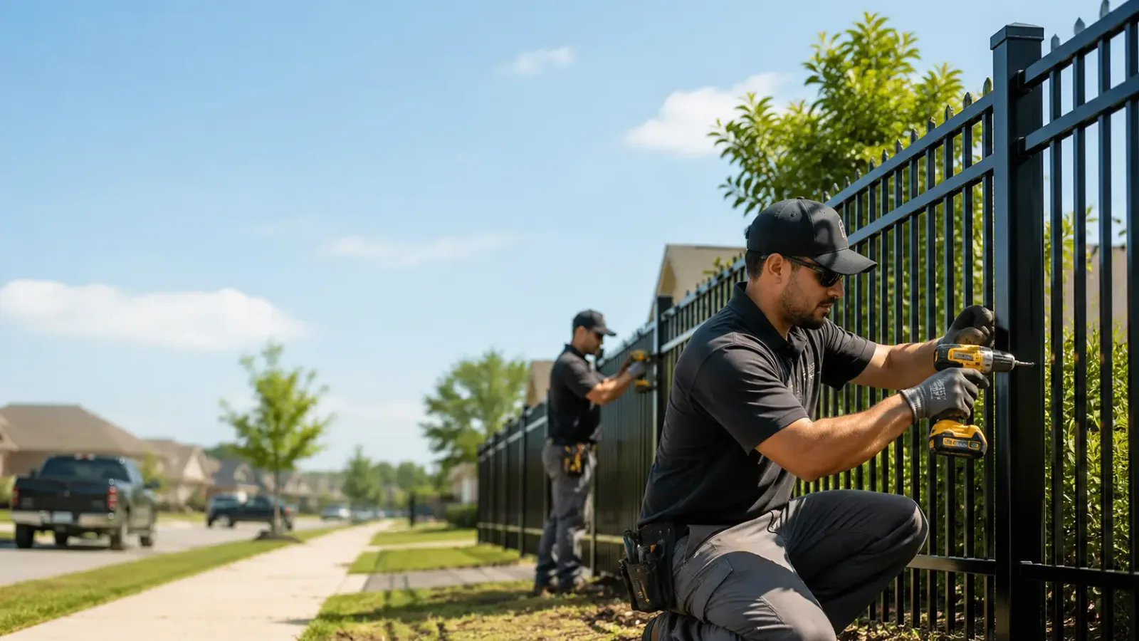 Metal Fence Installation in Brewster, OH